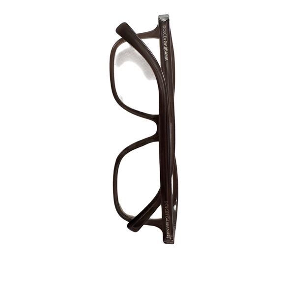 Dolce and Gabanna Gray Rectangle Eyeglasses - Picture 2 of 8